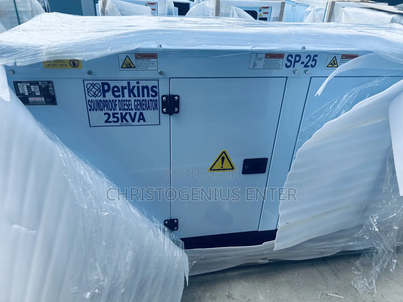 Soundproof Perkins 25kva Generator