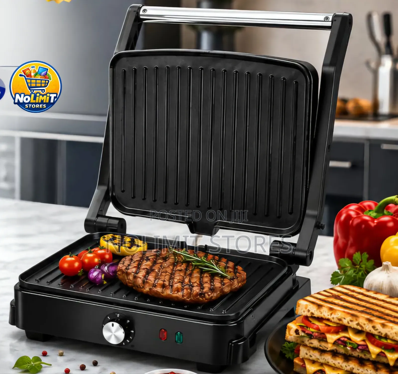 Maximus Panini Grill Maker Multipurpose 2500w German Quality