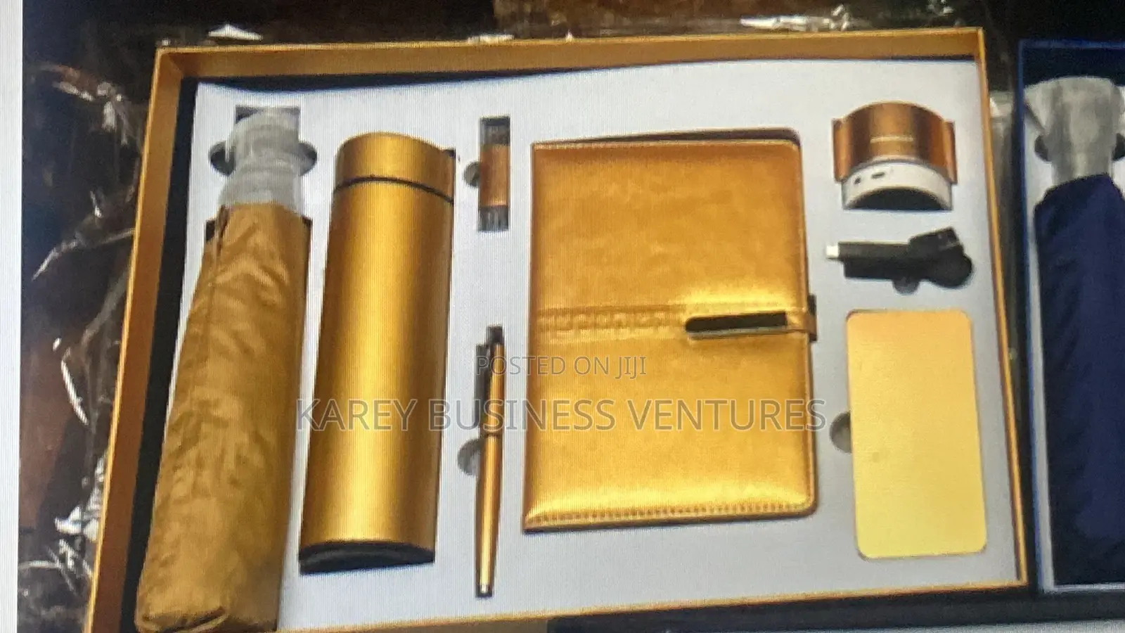 Corporate Gift Set-Items;Powerbank,Umbrella,Flask,Notepad,Flash Drive