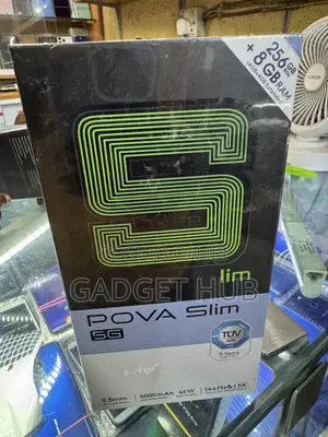 New Tecno Pova 5G 128 GB Black