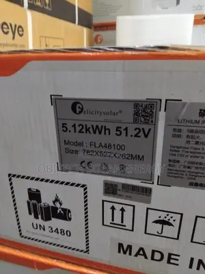 Felicity 5kwh 51.2v Lithium-Ion Battery – Excellent Condition