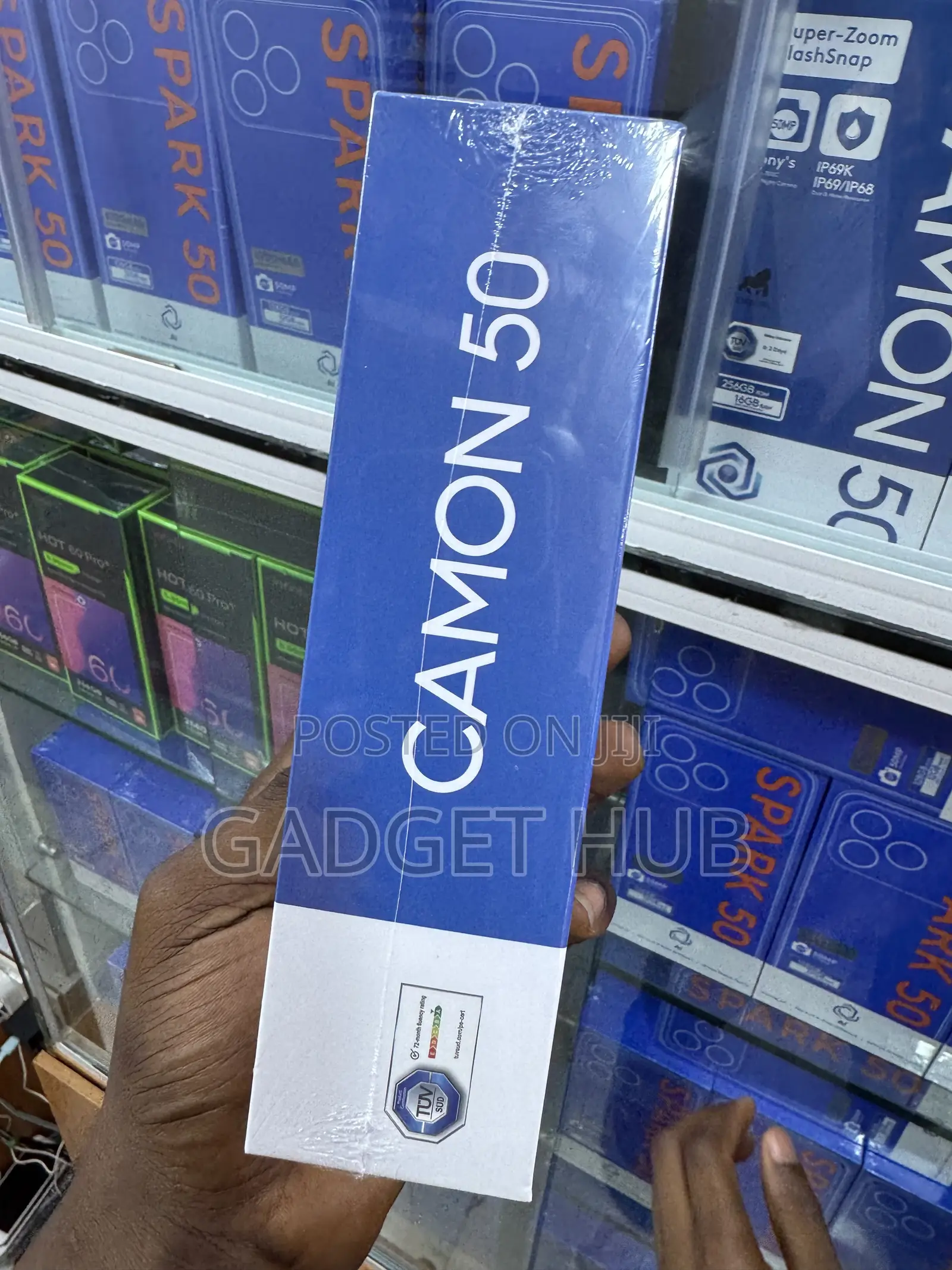 New Tecno Camon 50 256 GB Purple