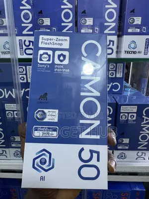 New Tecno Camon 50 256 GB Purple