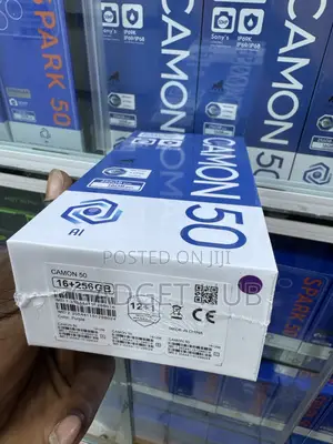 New Tecno Camon 50 256 GB Purple