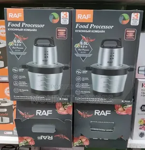 Raf 6-Liter Yam Pounder 1600w (Multi-Purpose Food Processor)