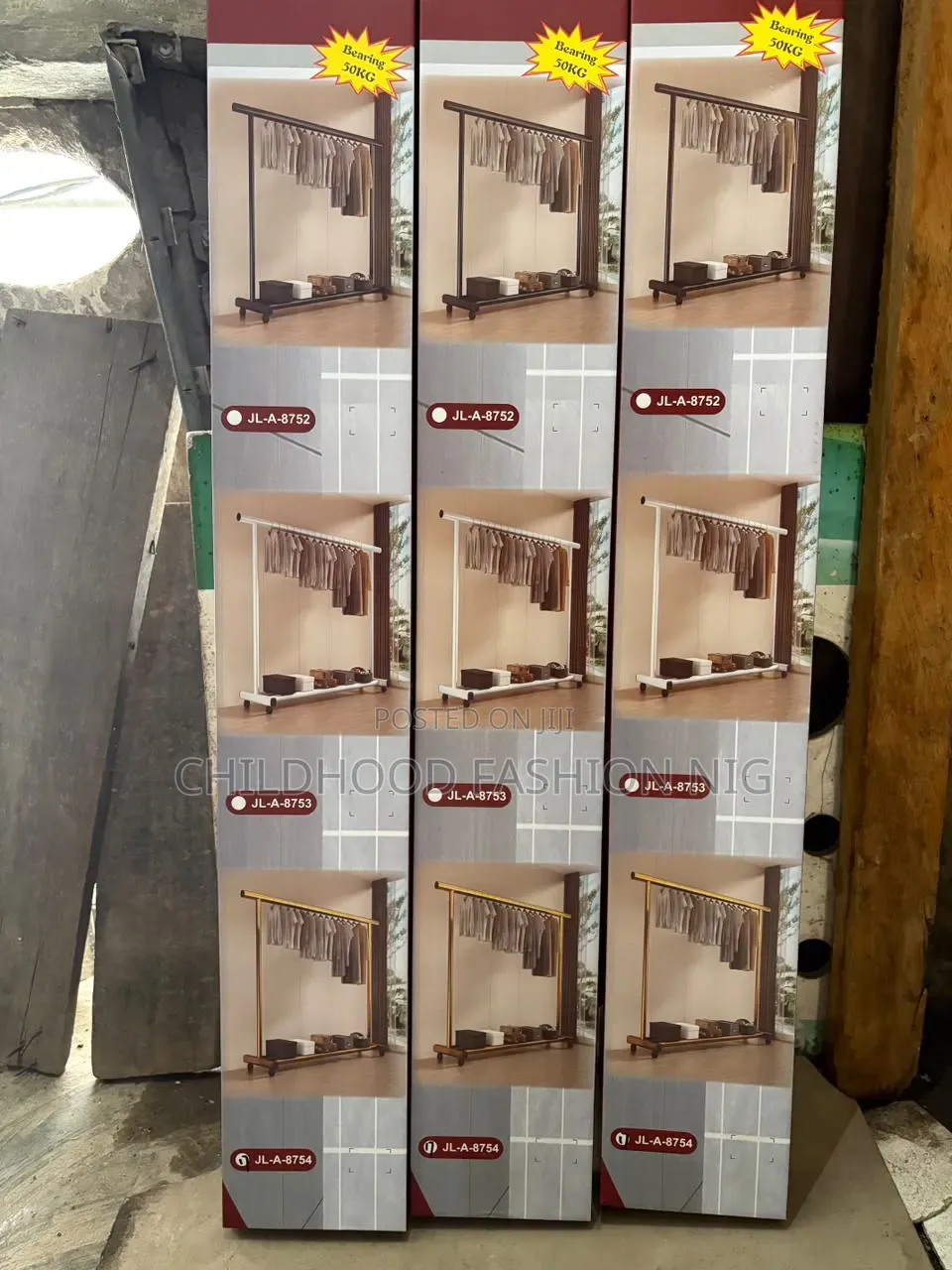 Single Golden Heavy Duty Display Hanger