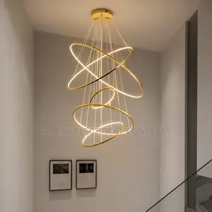 Modern Home Decor Led Lights Pendant Light for Staircase Chandelier
