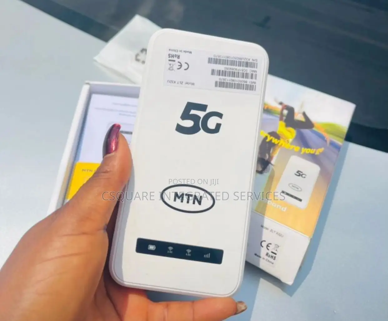 MTN 5g Network Mifi Available With Data Bonus