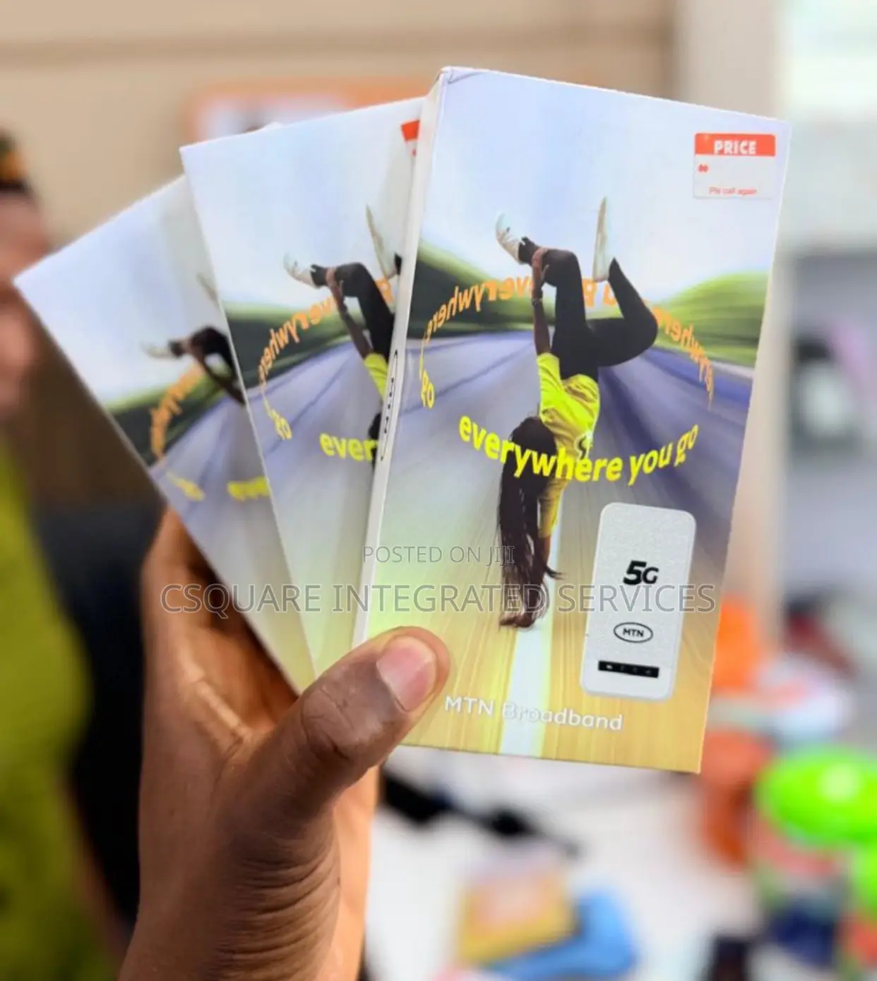 MTN 5g Network Mifi Available With Data Bonus
