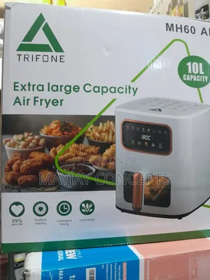 Trifone 10l Digital Air Fryer|Healthy Oil-Free Family Cooking
