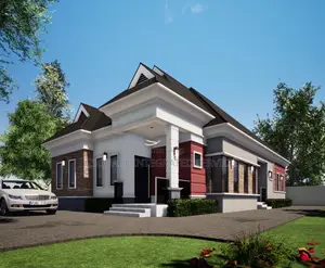 3-Bedroom Bungalow Architectural Design