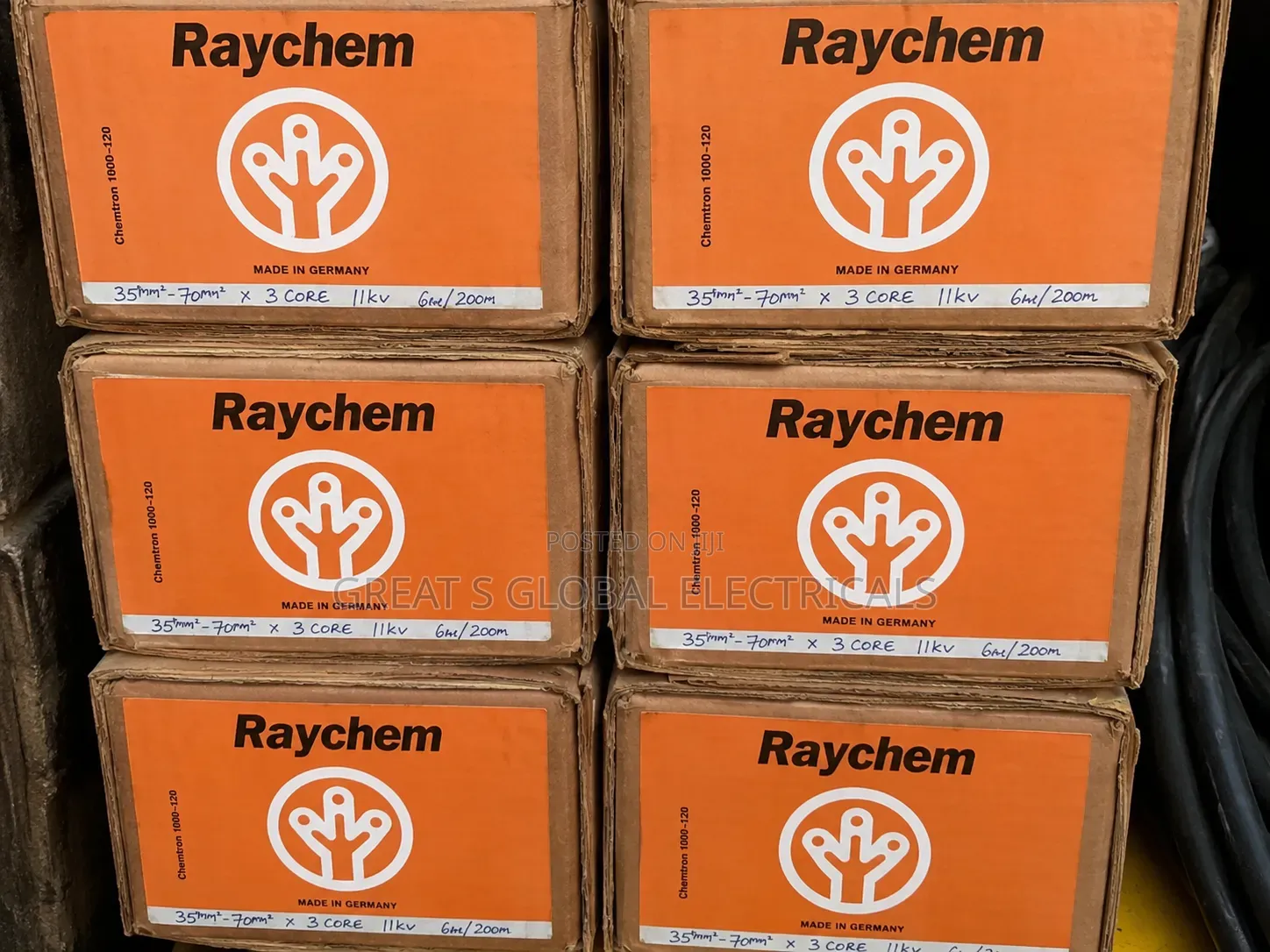 Raychem 11kv Heat Shrink Cable Joint Kit