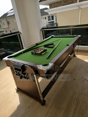 7ft 4-in-1 Multi-Game Table | Pool, Air Hockey, Tennis Dining