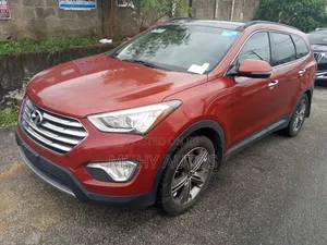 Hyundai Santa Fe Limited 4dr SUV AWD (3.3L 6cyl 6A) 2015 Red