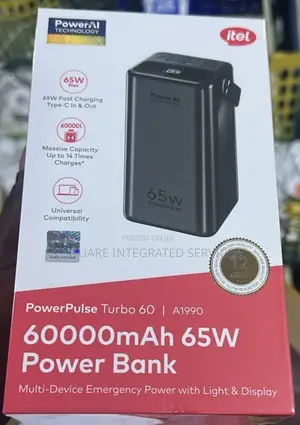 Brand New Itel 60000mah Power Bank