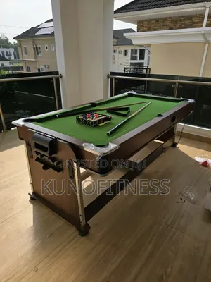 4-in-1 Multi-Game Table 7ft | Pool Billiards Air Hockey Table Tennis