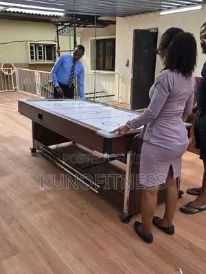 4-in-1 Rotating Game Table | Pool + Air Hockey + Table Tennis + Dining