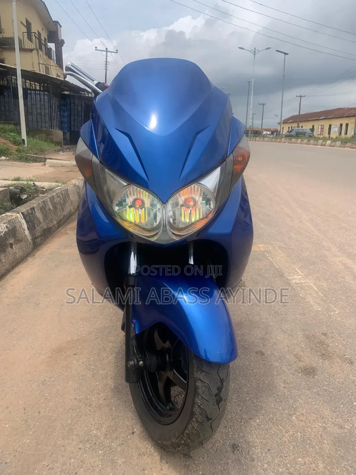 Suzuki Burgman 2014 Blue