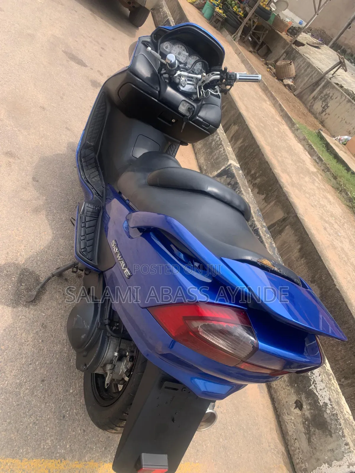 Suzuki Burgman 2014 Blue