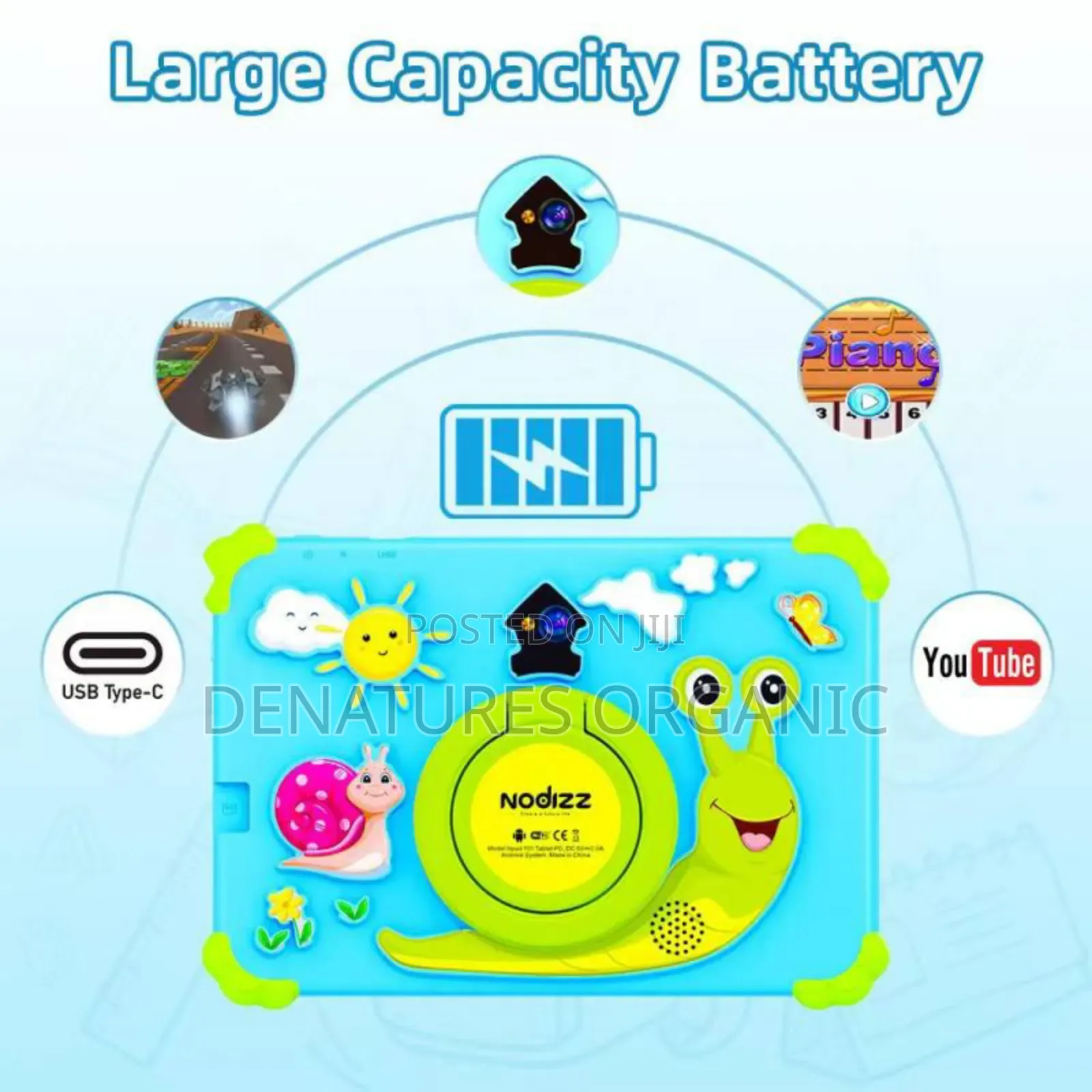 Nodizz Npad 703 Kids Educational Device