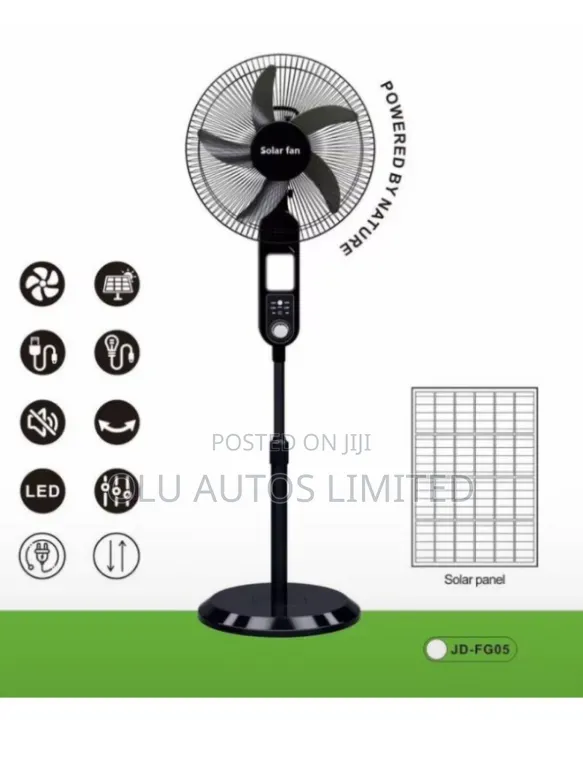 Dc Solar Power Fan
