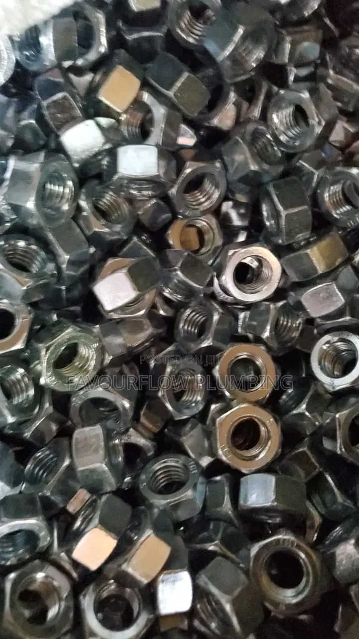 M20 X 70mm Hex Bolts With Matching Nuts Spring Washers