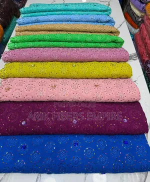 Premium Rhinestone Chiffon Guipure
