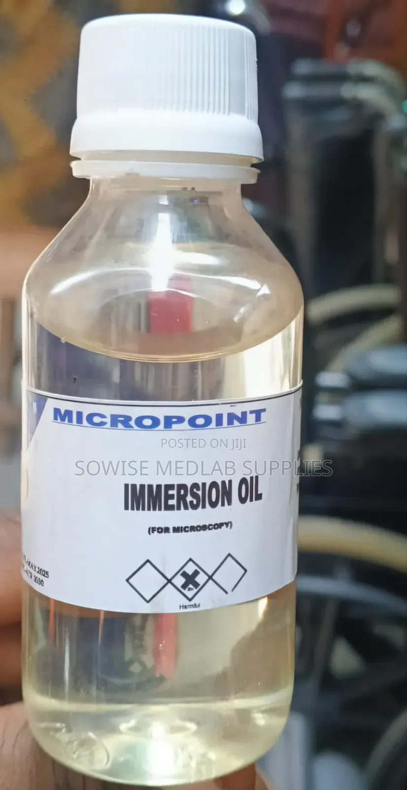 Microscope Immersion Oil for X100 Objectives Lens