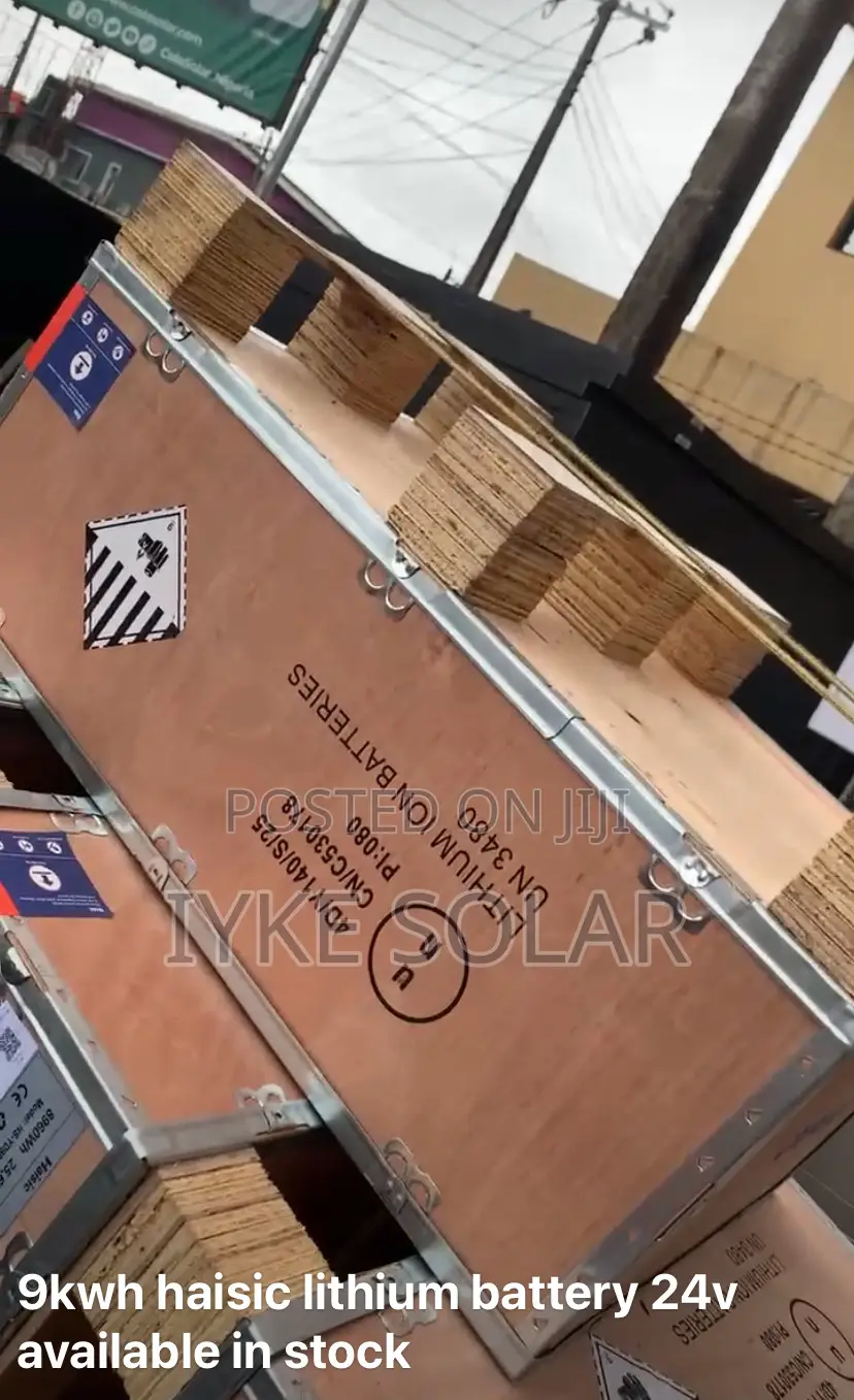 9kwh 24v Haisic Lithium Ion Battery