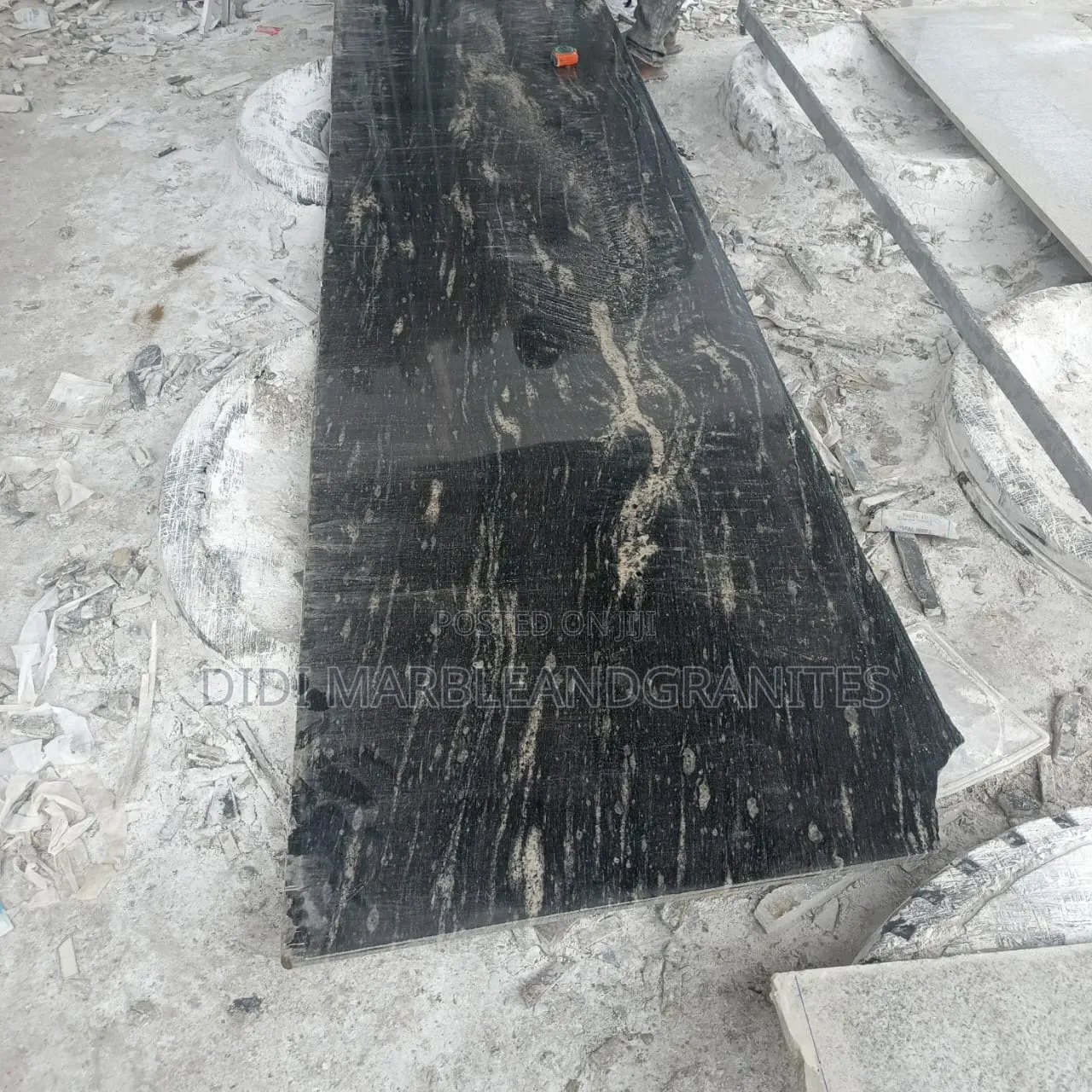 Black Forest Granite for Staircase