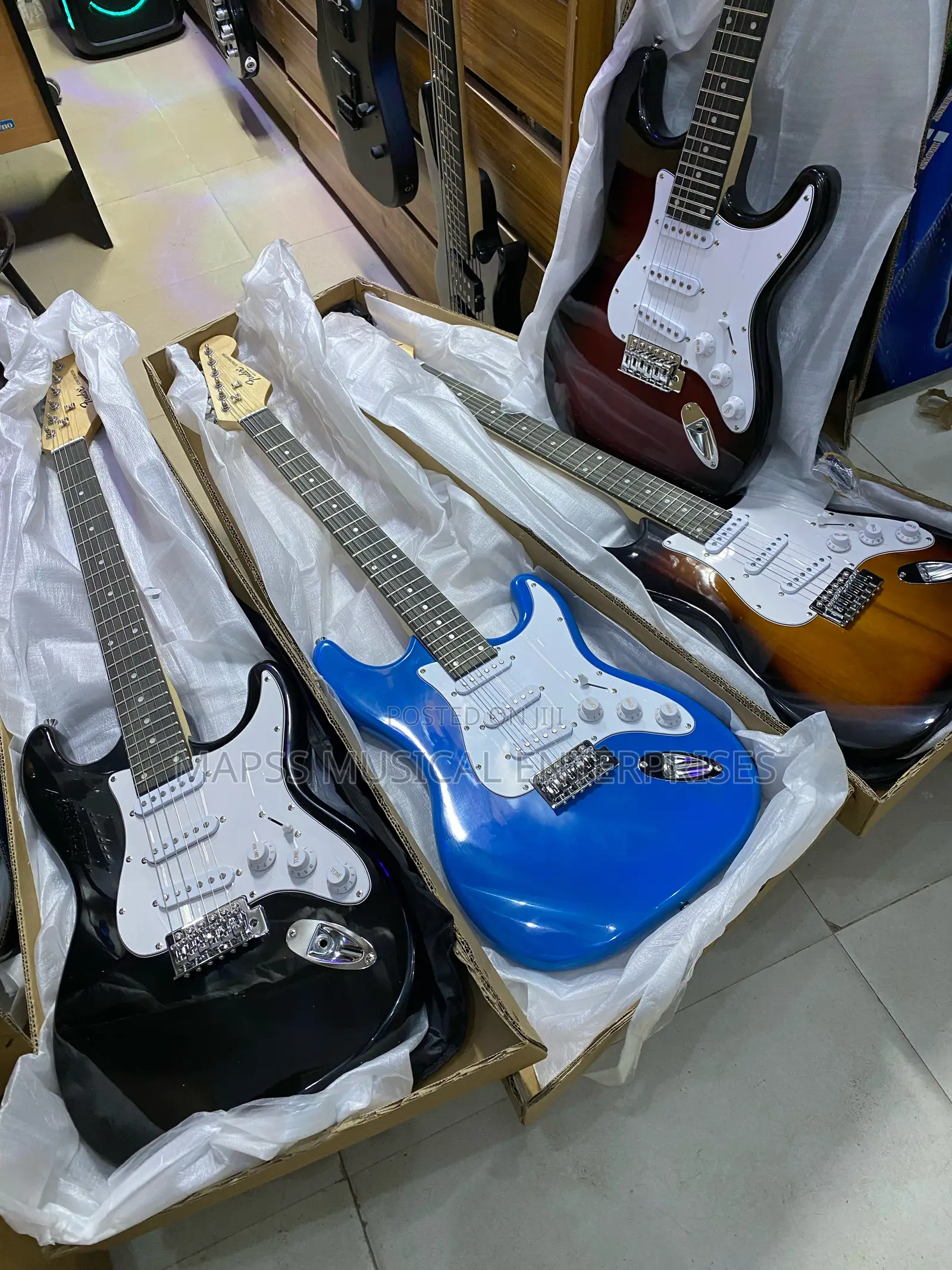 Fender Stratocaster-Style Electric Guitar