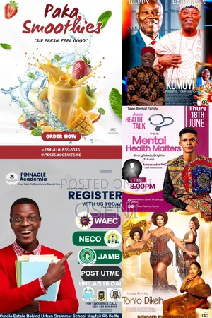 Professional Graphic Designer For Flyers, Logos Branding