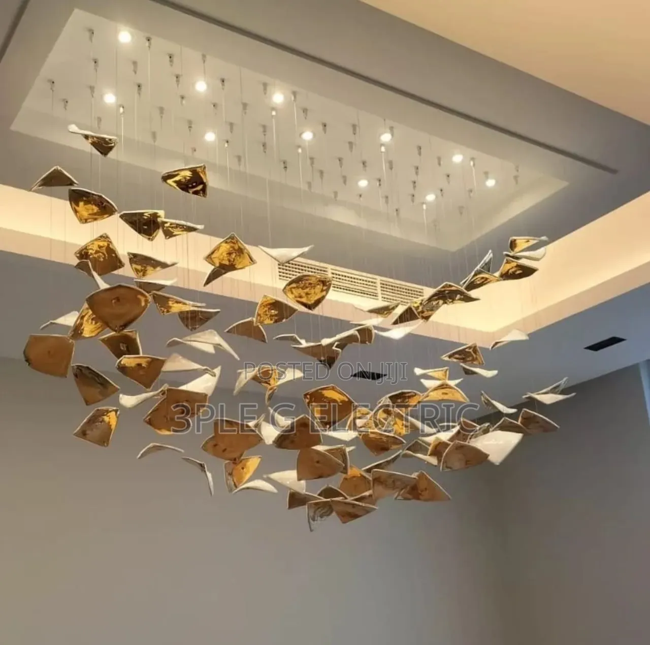 Maple Leaf Indoor Chandelier