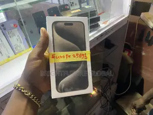 New Apple iPhone 15 Pro Max 256 GB Black