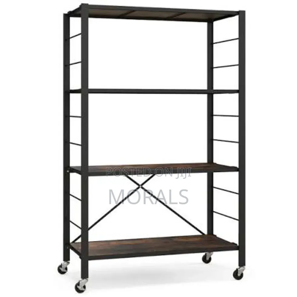 4 Tier MDF Foldable Shelf