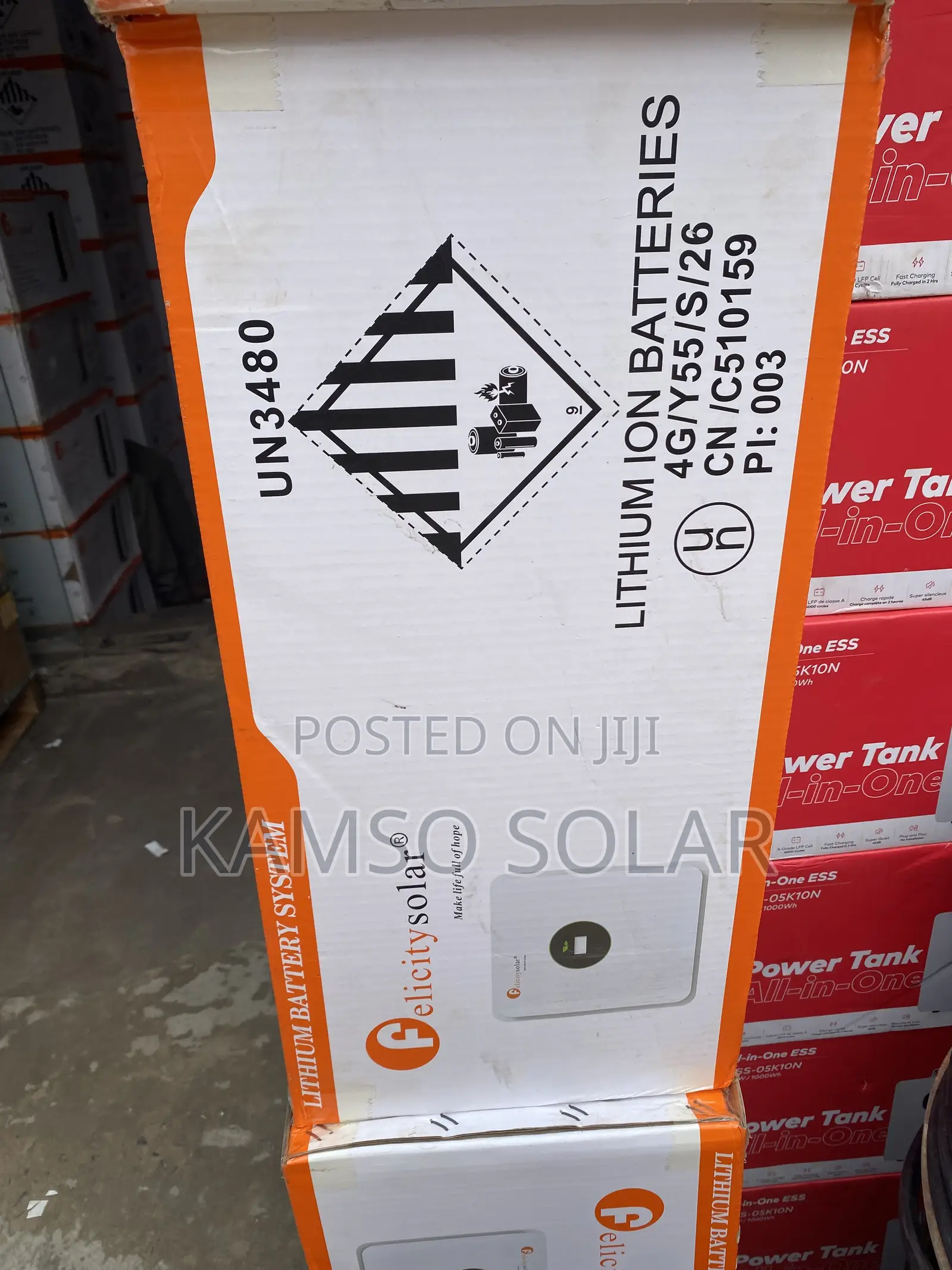 5kwh 24v Felicity Lithium Battery