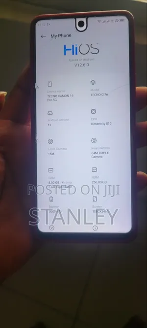 Tecno Camon 19 Pro 256 GB Blue