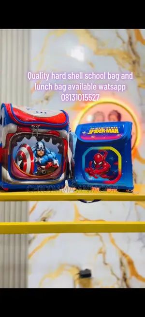 2 In 1 Hard Shell School Bag
