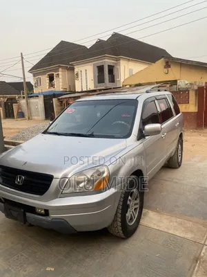 Honda Pilot EX-L 4x4 (3.5L 6cyl 5A) 2004 Silver