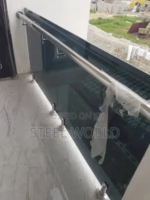 Balcony Grey Glass