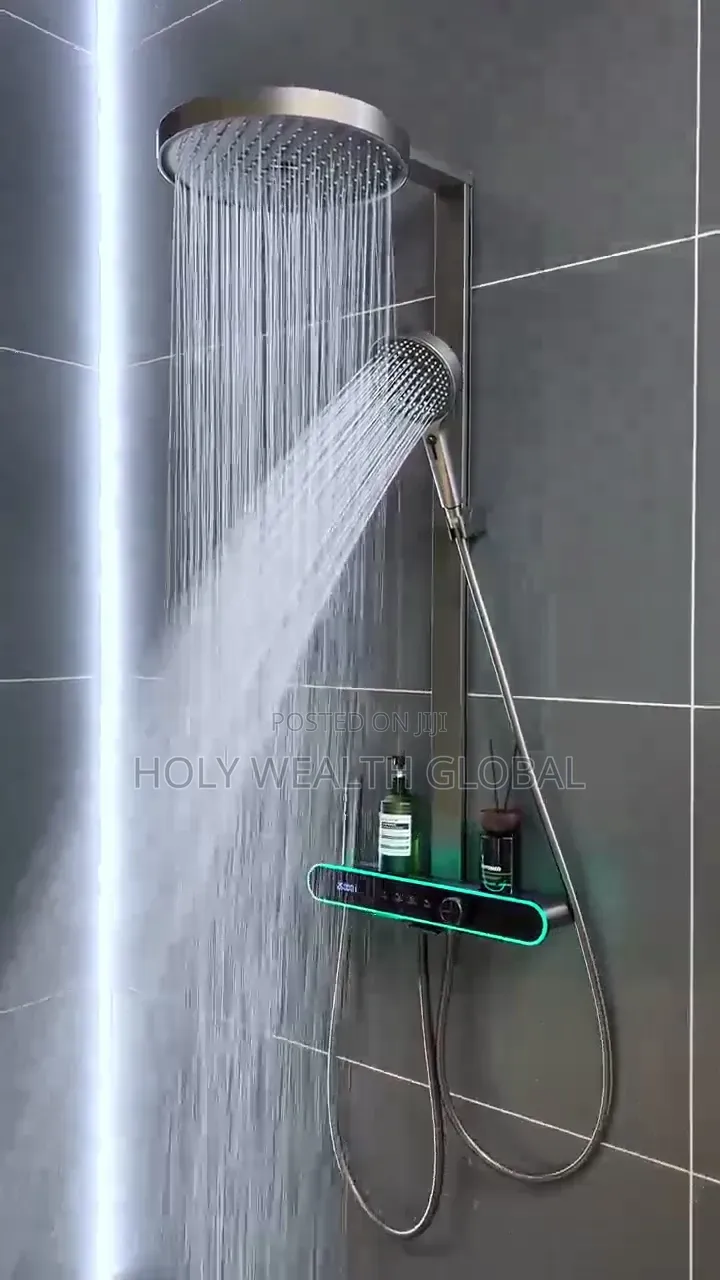 Supper Luxury Multifunctional Copper Smart Shower