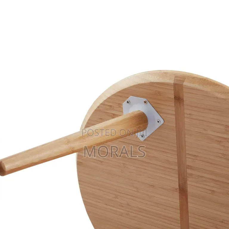 Oval Bamboo Center Table