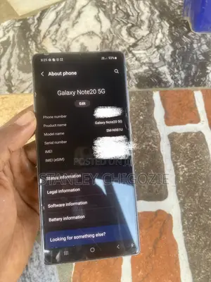 Samsung Galaxy Note 20 5G 128 GB Black