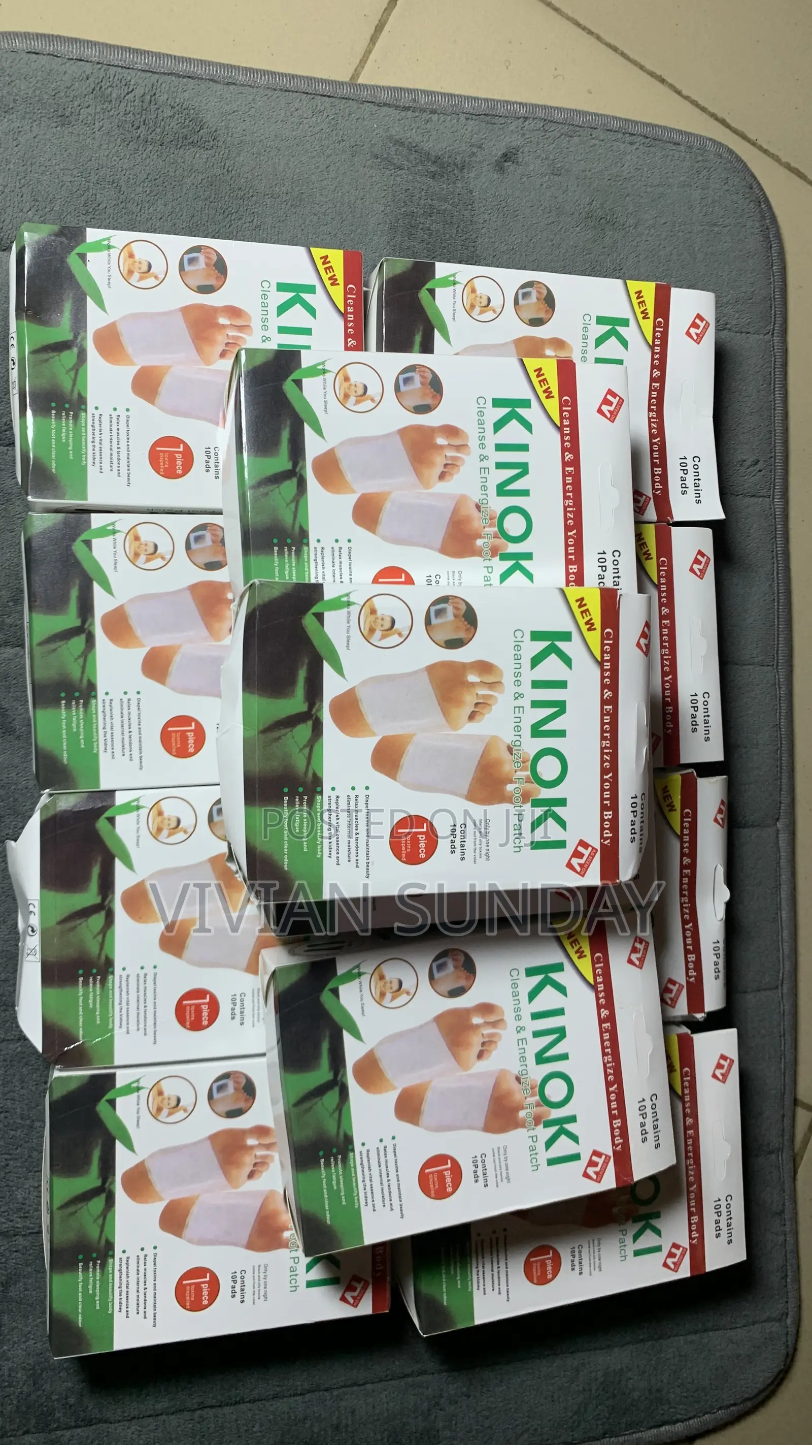 Kinoki Cleanse and Energize Foot Patch