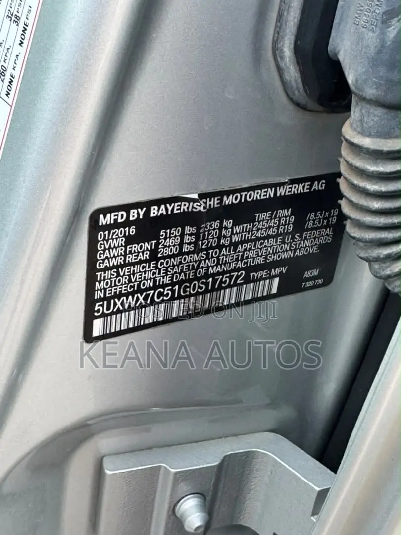 BMW X3 2016 Gray