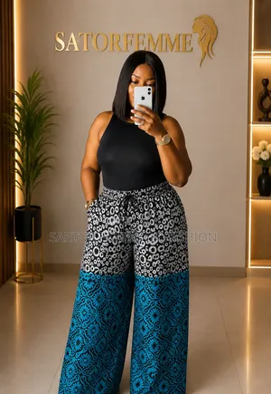 Ankara Drawstring Pant S-2xl
