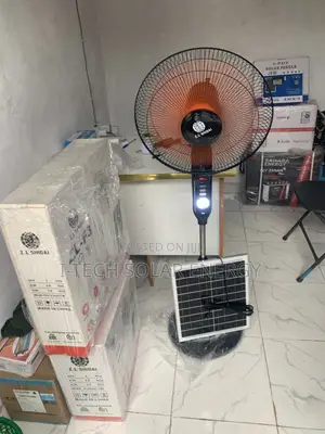 Solar Rechargeable Fan
