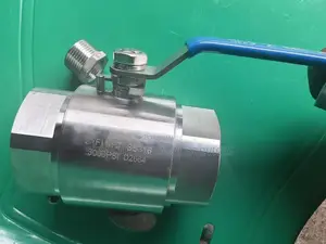 2" Stainless Ball Valve 3000psi