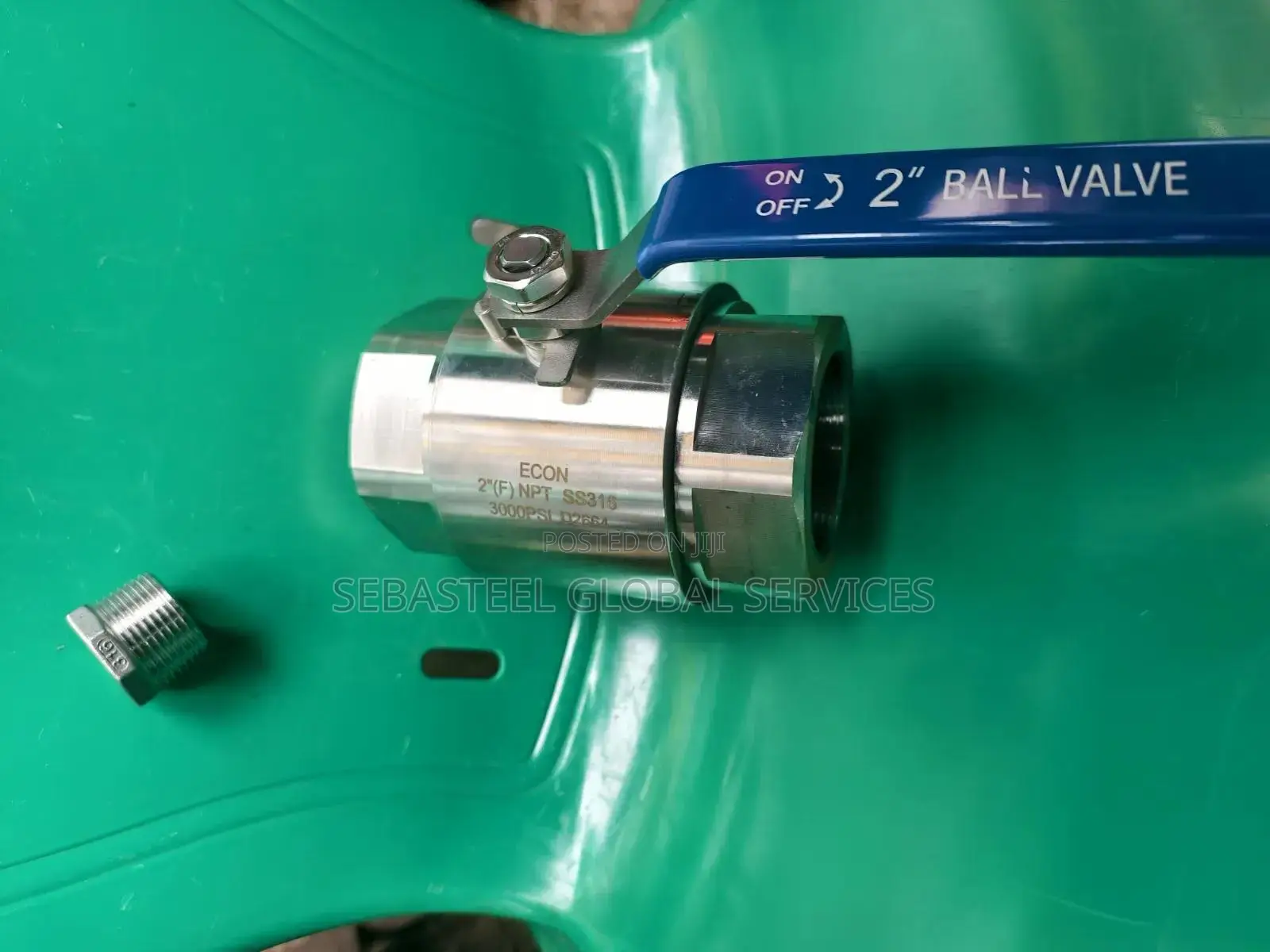 2" Stainless Ball Valve 3000psi
