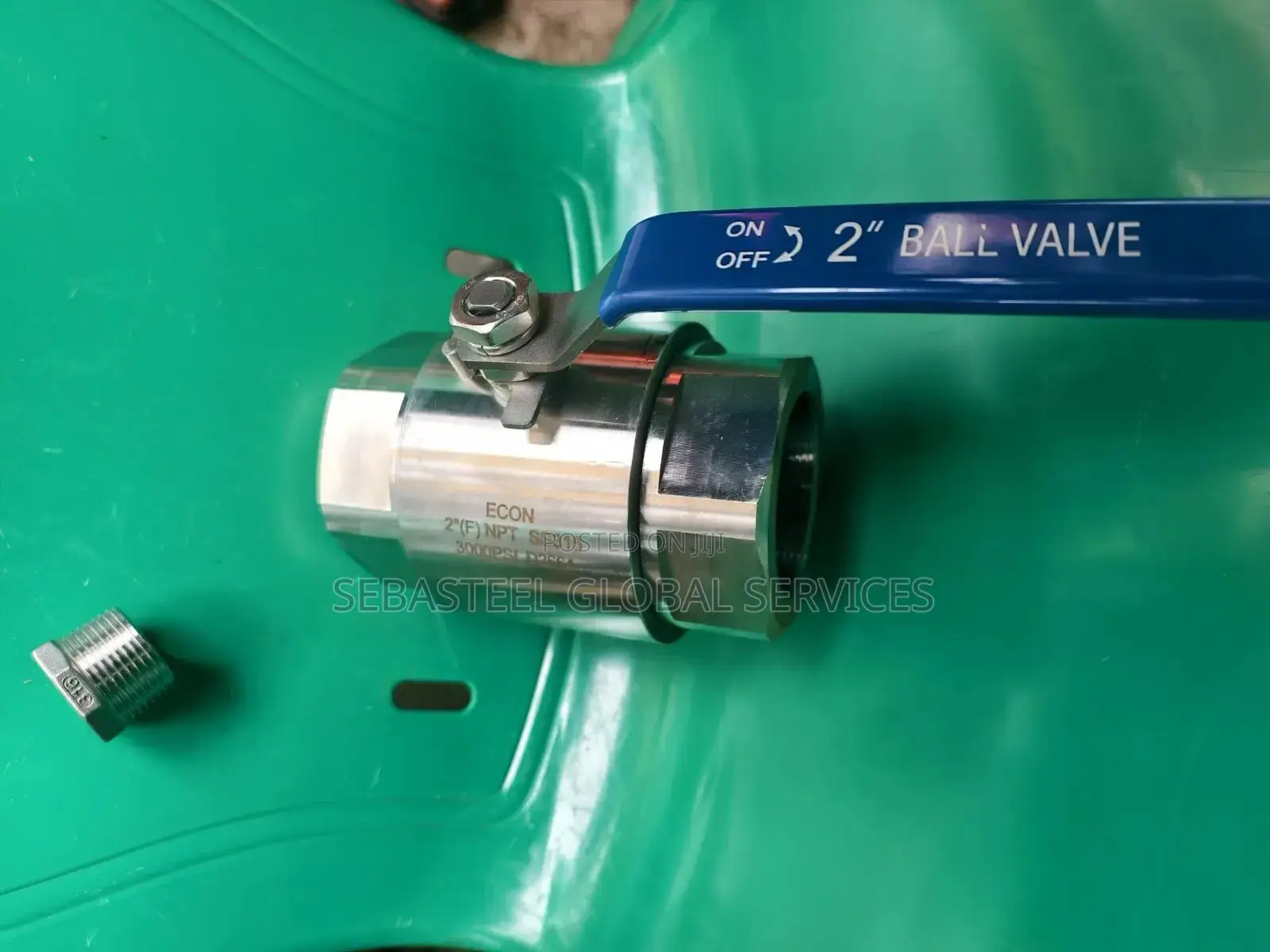 2" Stainless Ball Valve 3000psi
